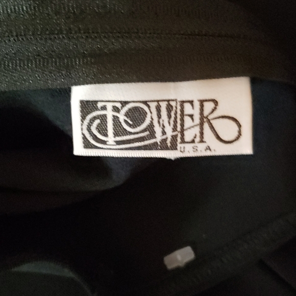 Black Polyester Maxi Dress (0208) - Picture 6 of 6